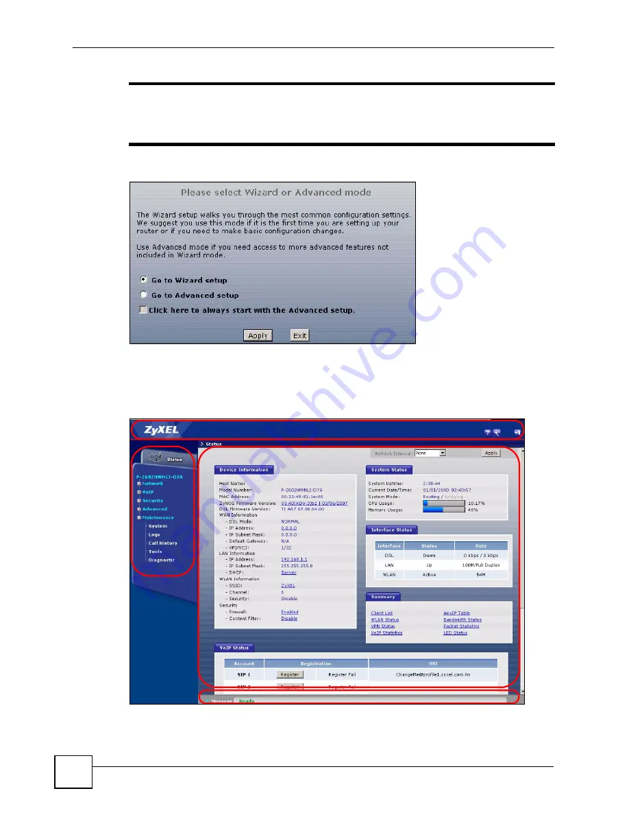 ZyXEL Communications P-2602HWLNI User Manual Download Page 52