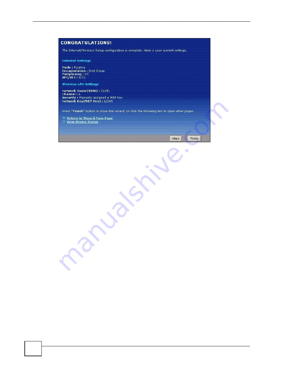 ZyXEL Communications P-2602HWLNI User Manual Download Page 76