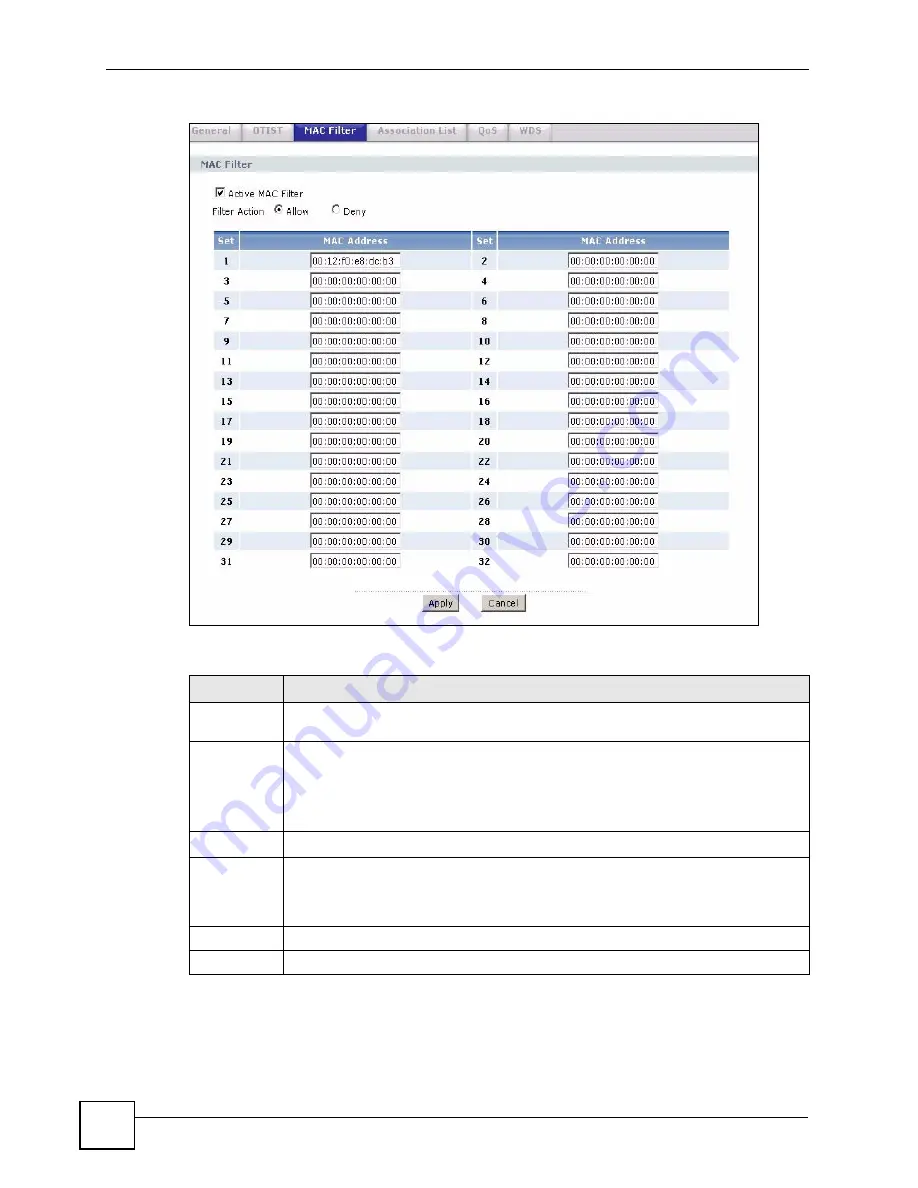 ZyXEL Communications P-2602HWLNI User Manual Download Page 144