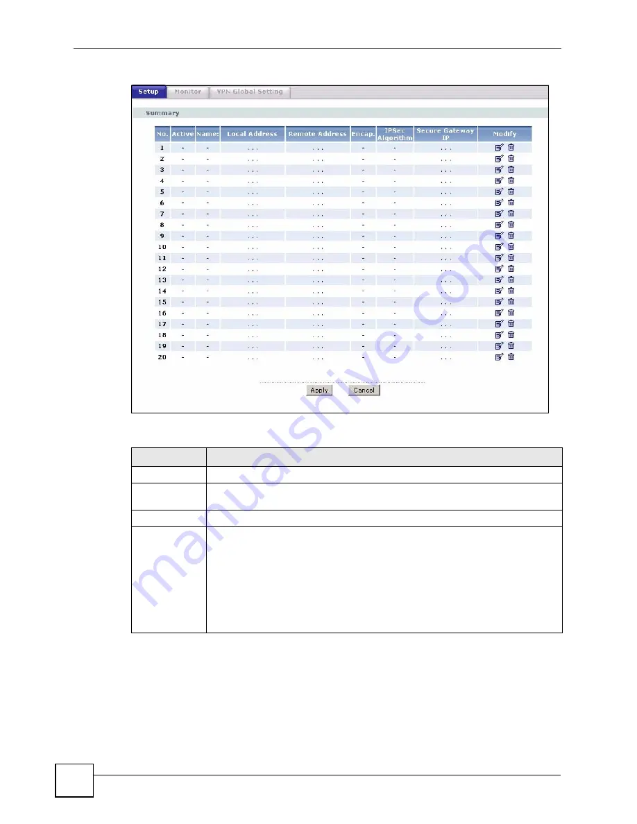 ZyXEL Communications P-2602HWLNI User Manual Download Page 278