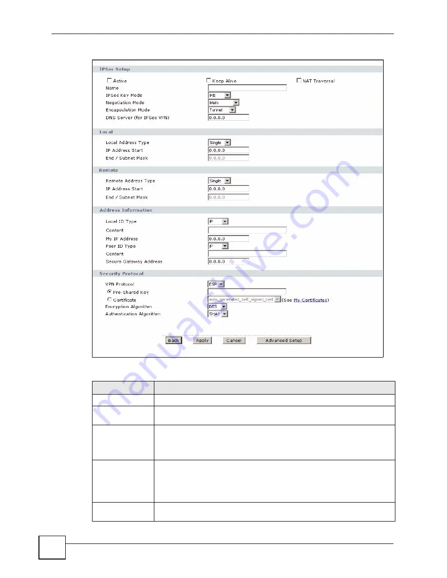 ZyXEL Communications P-2602HWLNI User Manual Download Page 284