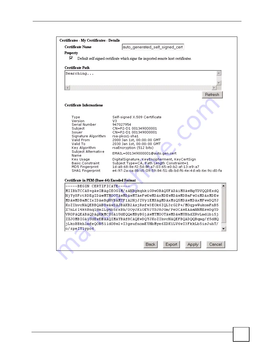 ZyXEL Communications P-2602HWLNI User Manual Download Page 309