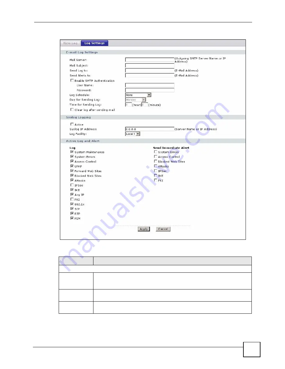 ZyXEL Communications P-2602HWLNI User Manual Download Page 389