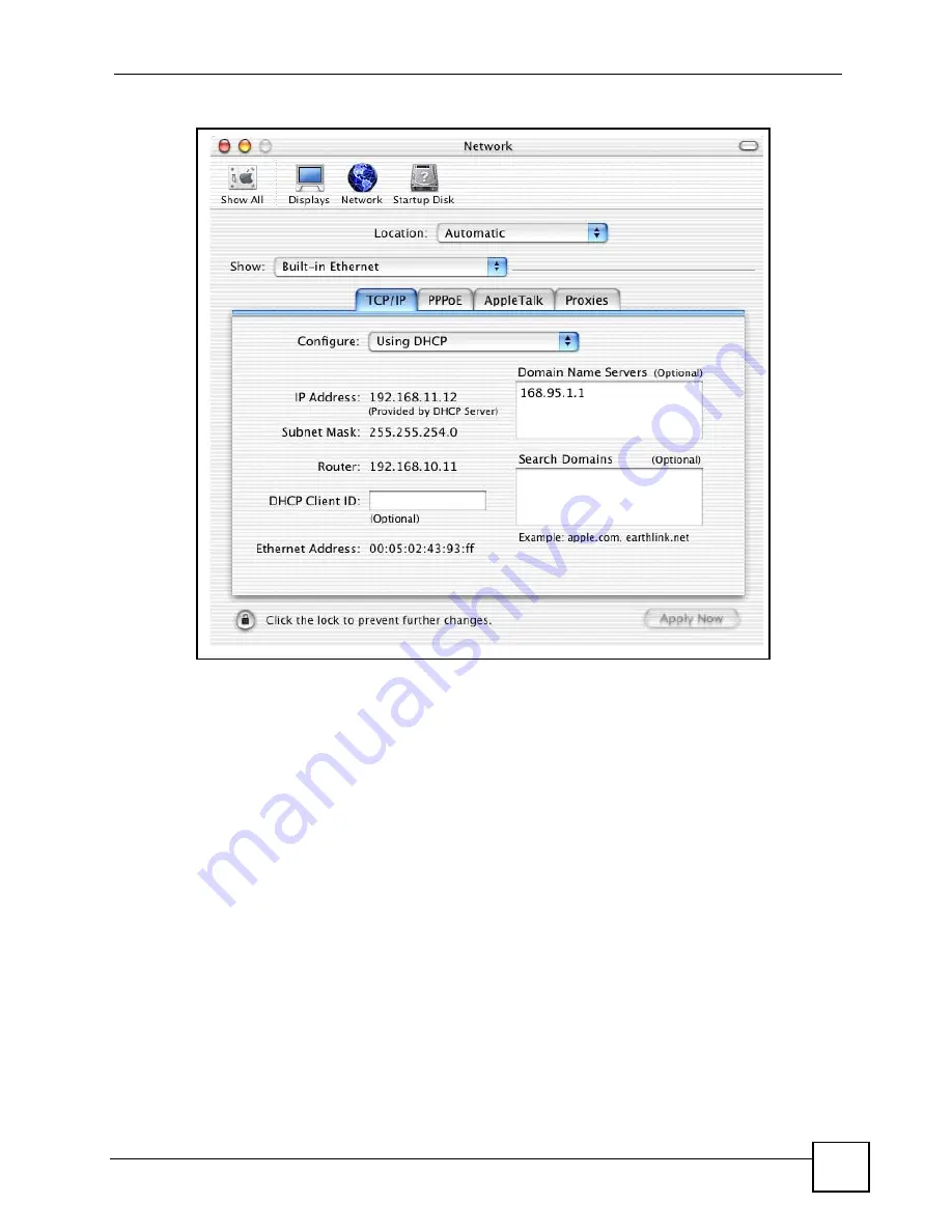 ZyXEL Communications P-2602HWLNI User Manual Download Page 445