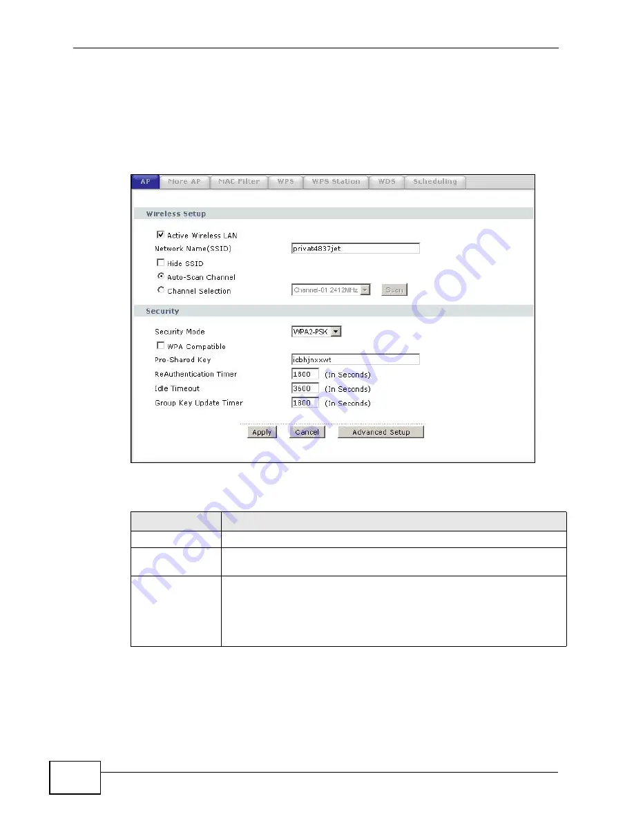 ZyXEL Communications P-2612HW-F1 - Скачать руководство пользователя страница 144