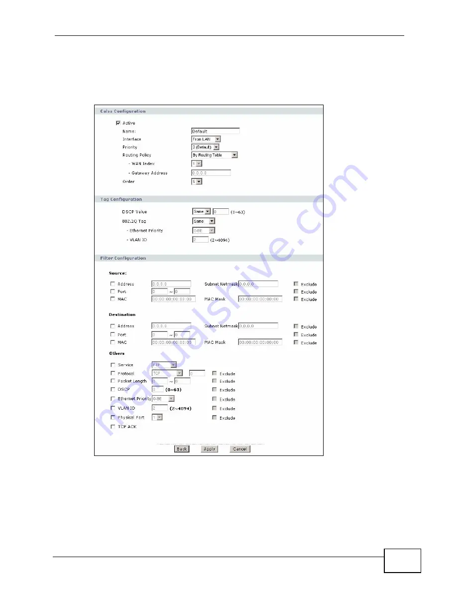 ZyXEL Communications P-2612HW-F1 - User Manual Download Page 345