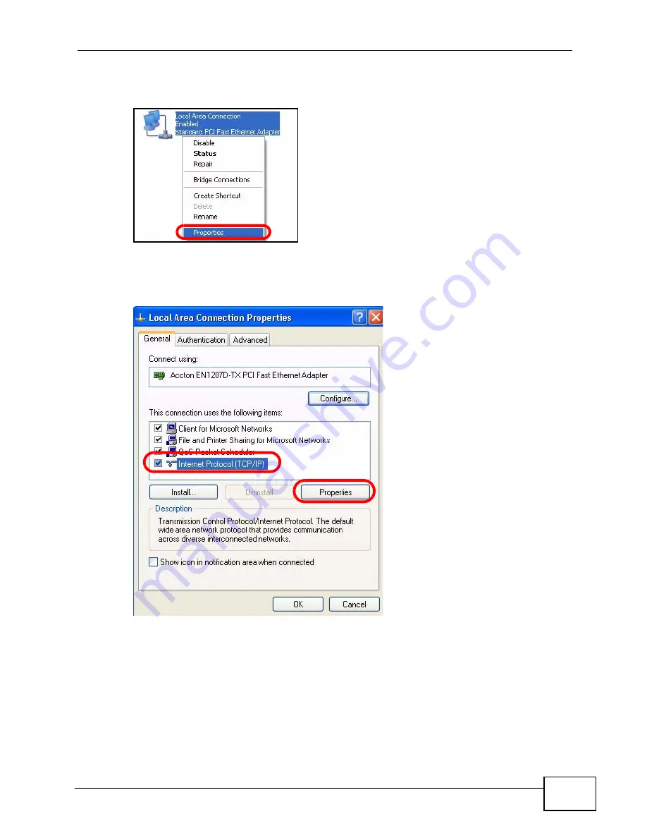 ZyXEL Communications P-2612HW-F1 - User Manual Download Page 461