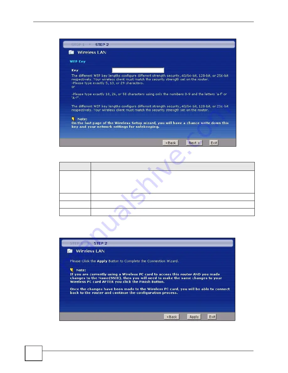 ZyXEL Communications P-2802H-I Series User Manual Download Page 62