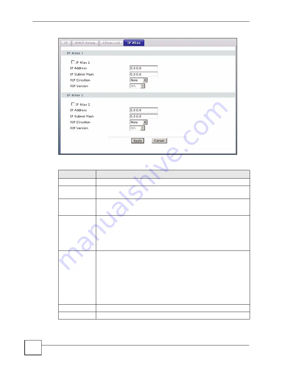 ZyXEL Communications P-2802H-I Series User Manual Download Page 100