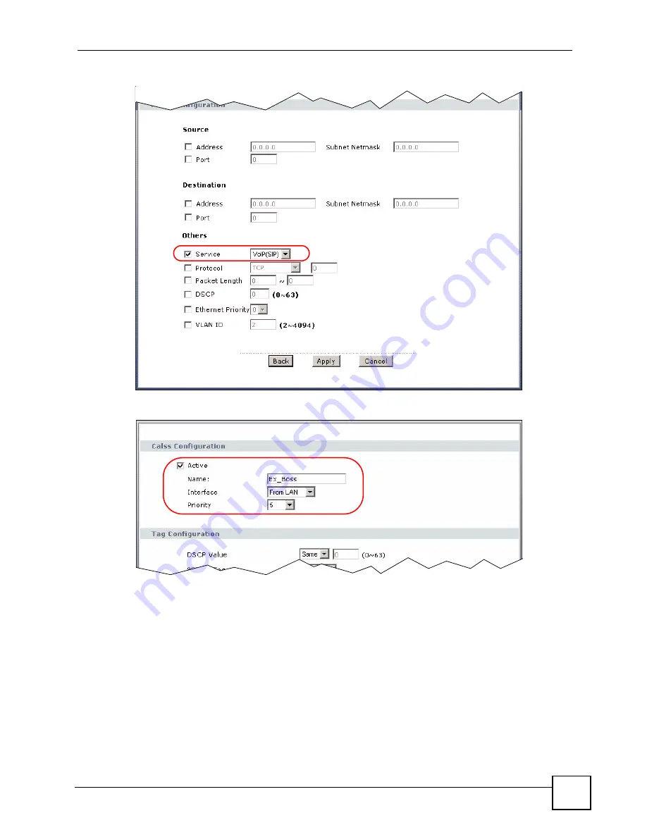 ZyXEL Communications P-2802H-I Series User Manual Download Page 247