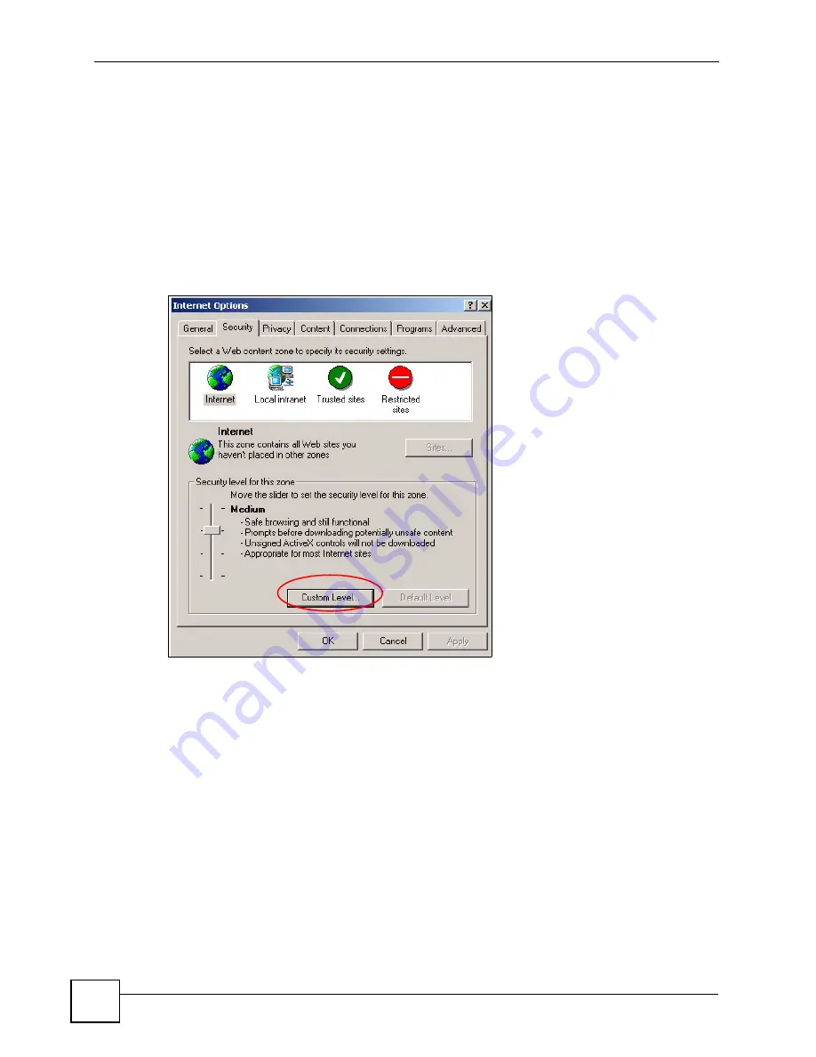 ZyXEL Communications P-2802H-I Series User Manual Download Page 352