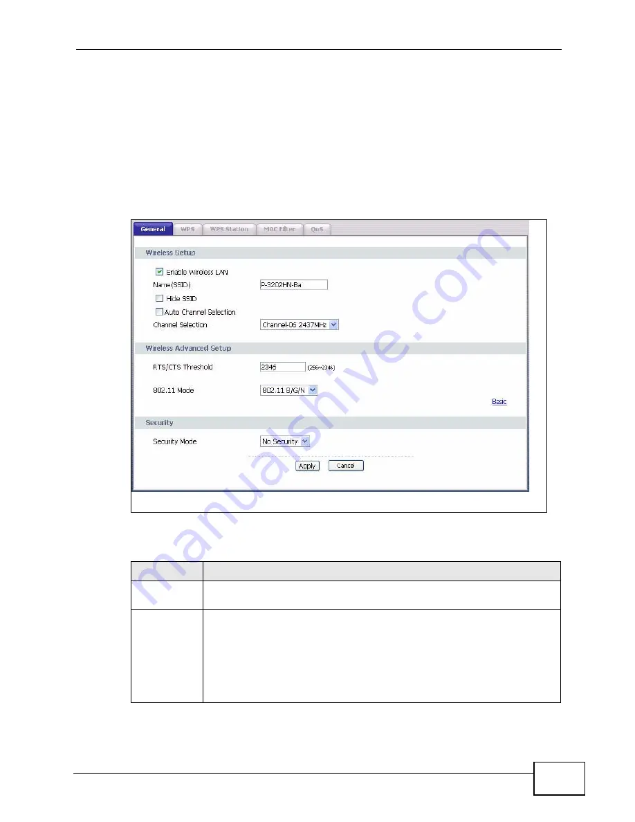 ZyXEL Communications P-3202HN-Ba User Manual Download Page 73