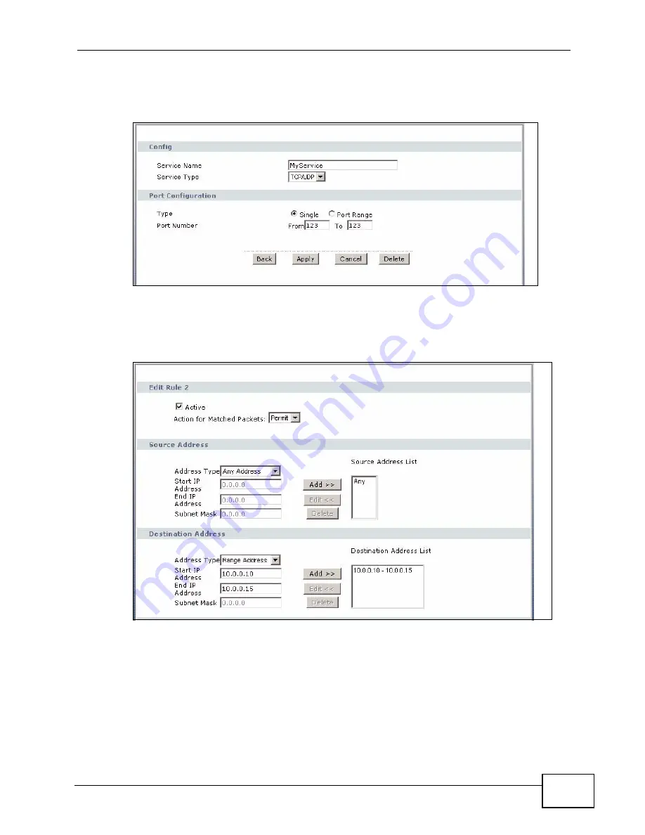 ZyXEL Communications P-3202HN-Ba Скачать руководство пользователя страница 141