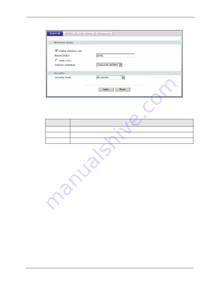 ZyXEL Communications P-320W User Manual Download Page 65