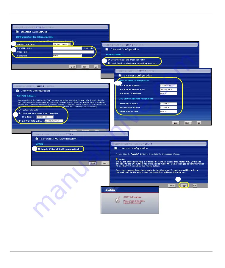 ZyXEL Communications P-334U Quick Start Manual Download Page 81