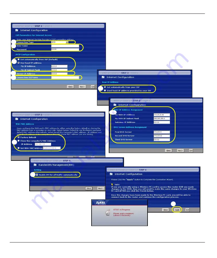 ZyXEL Communications P-334U Quick Start Manual Download Page 100