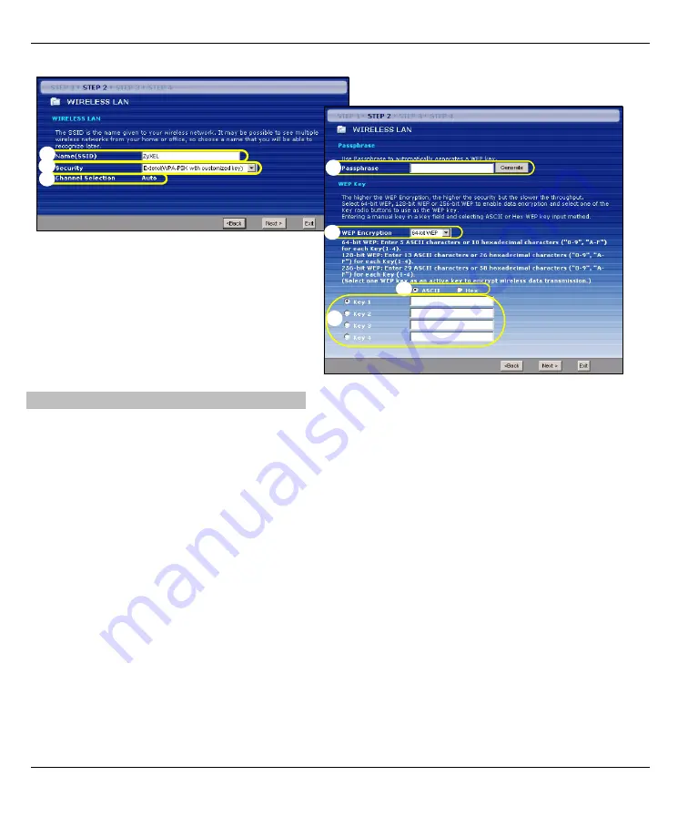 ZyXEL Communications P-334WH Quick Start Manual Download Page 9