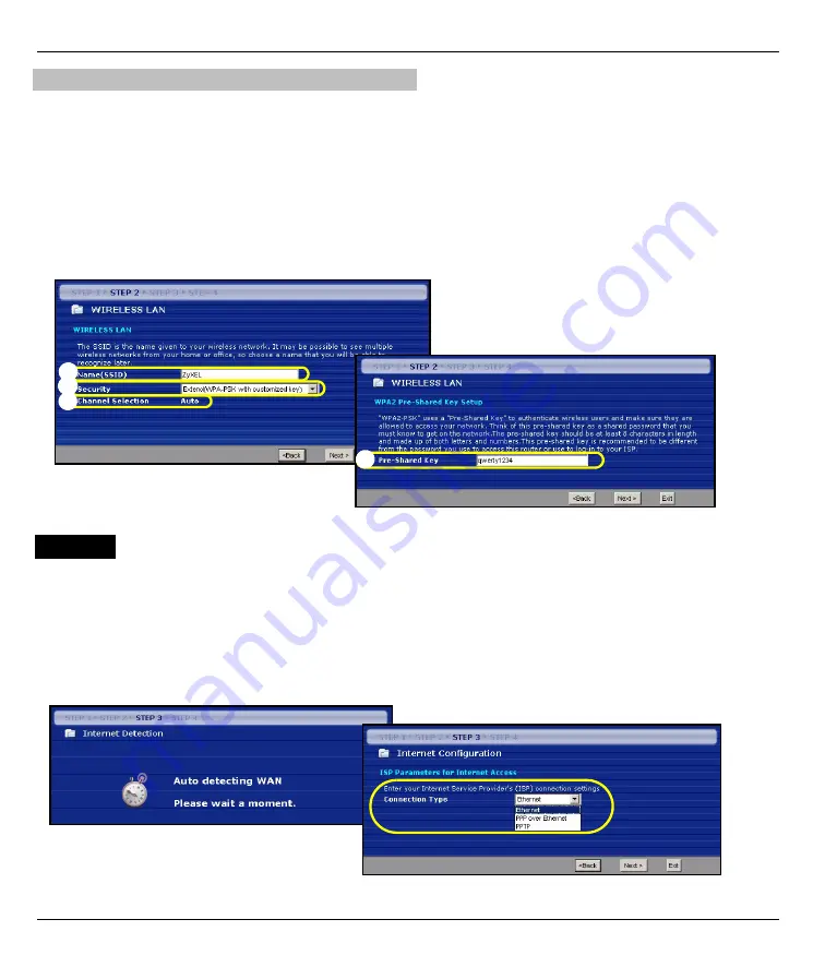 ZyXEL Communications P-334WH Скачать руководство пользователя страница 43