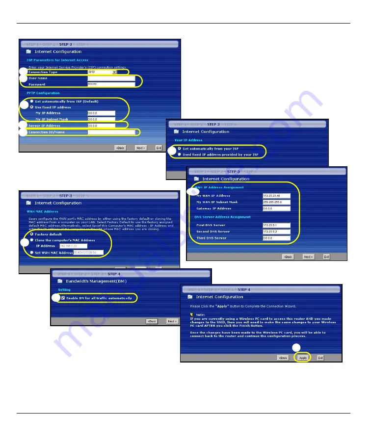 ZyXEL Communications P-334WH Quick Start Manual Download Page 97