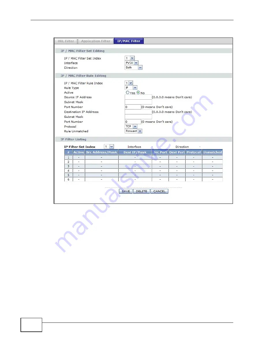 ZyXEL Communications P-660H-T1 v3s User Manual Download Page 38