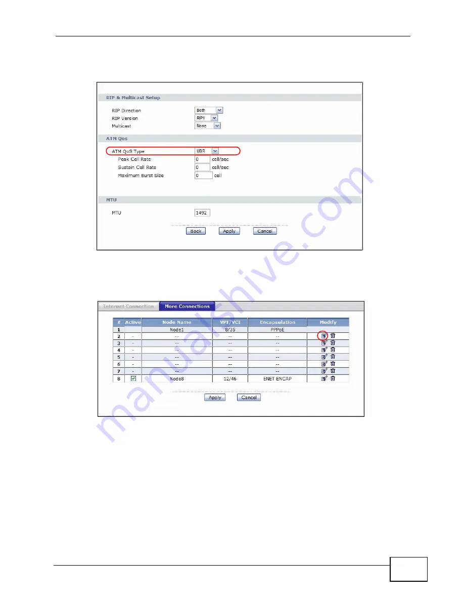 ZyXEL Communications P-660H-T1 v3s User Manual Download Page 55