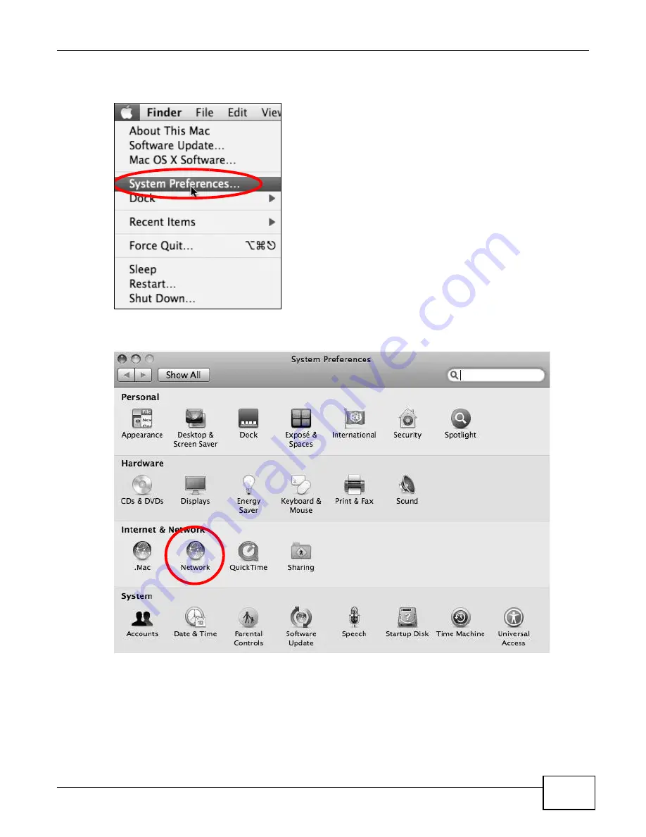 ZyXEL Communications P-660HN-F1 User Manual Download Page 289