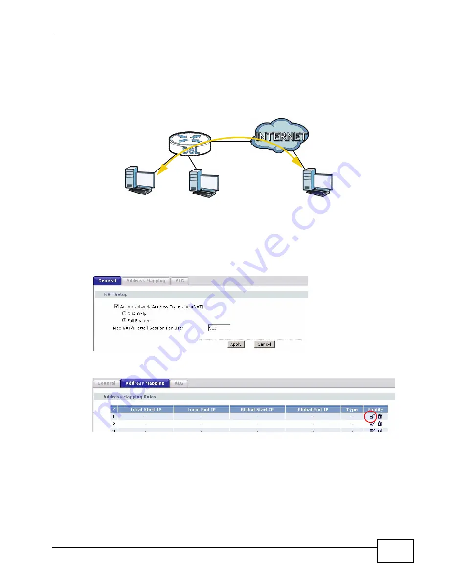 ZyXEL Communications P-660HN-F1A User Manual Download Page 73