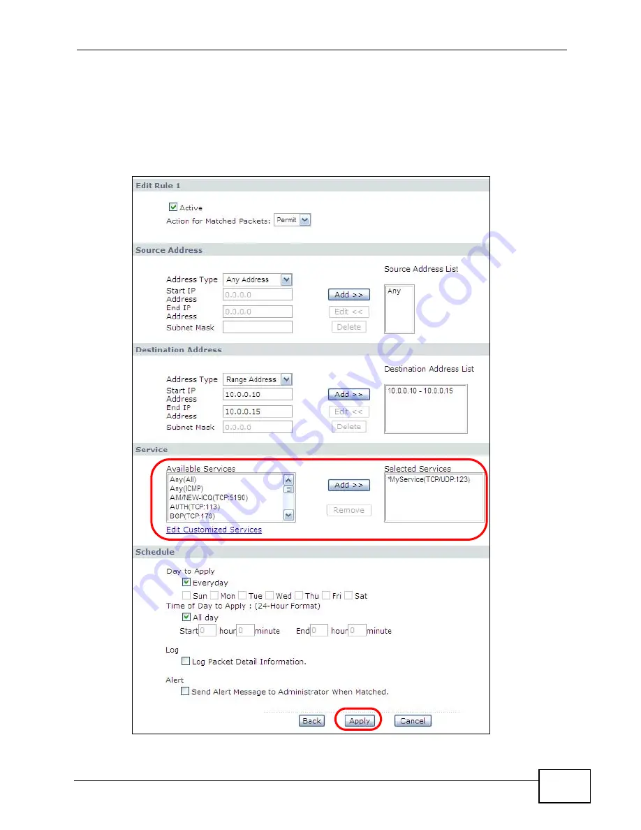 ZyXEL Communications P-660HN-F1A User Manual Download Page 193