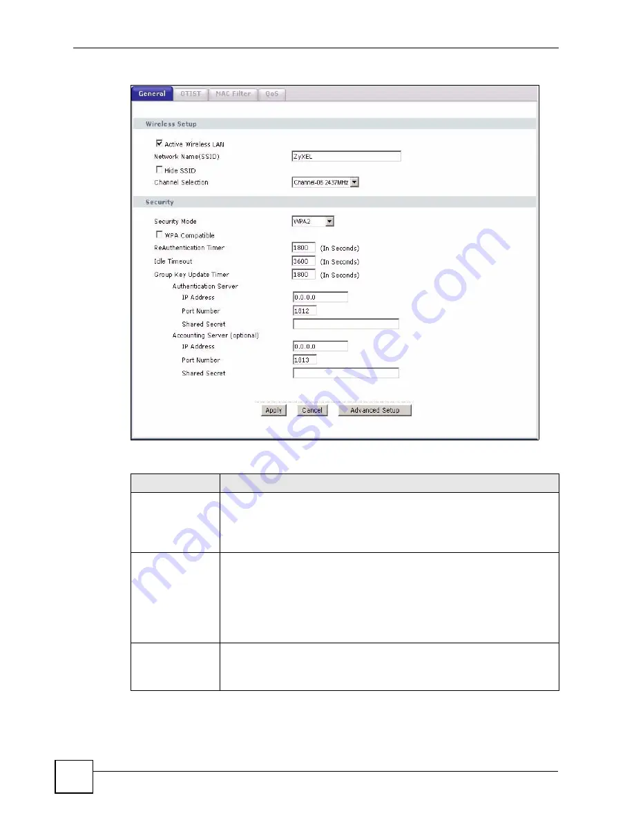 ZyXEL Communications P-660HW-DX User Manual Download Page 114