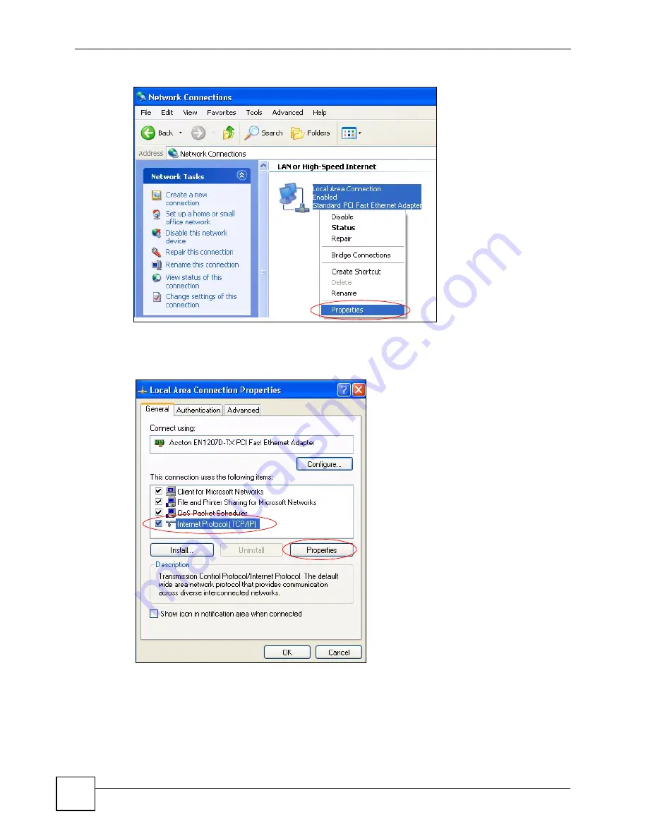 ZyXEL Communications P-660HW-DX User Manual Download Page 290