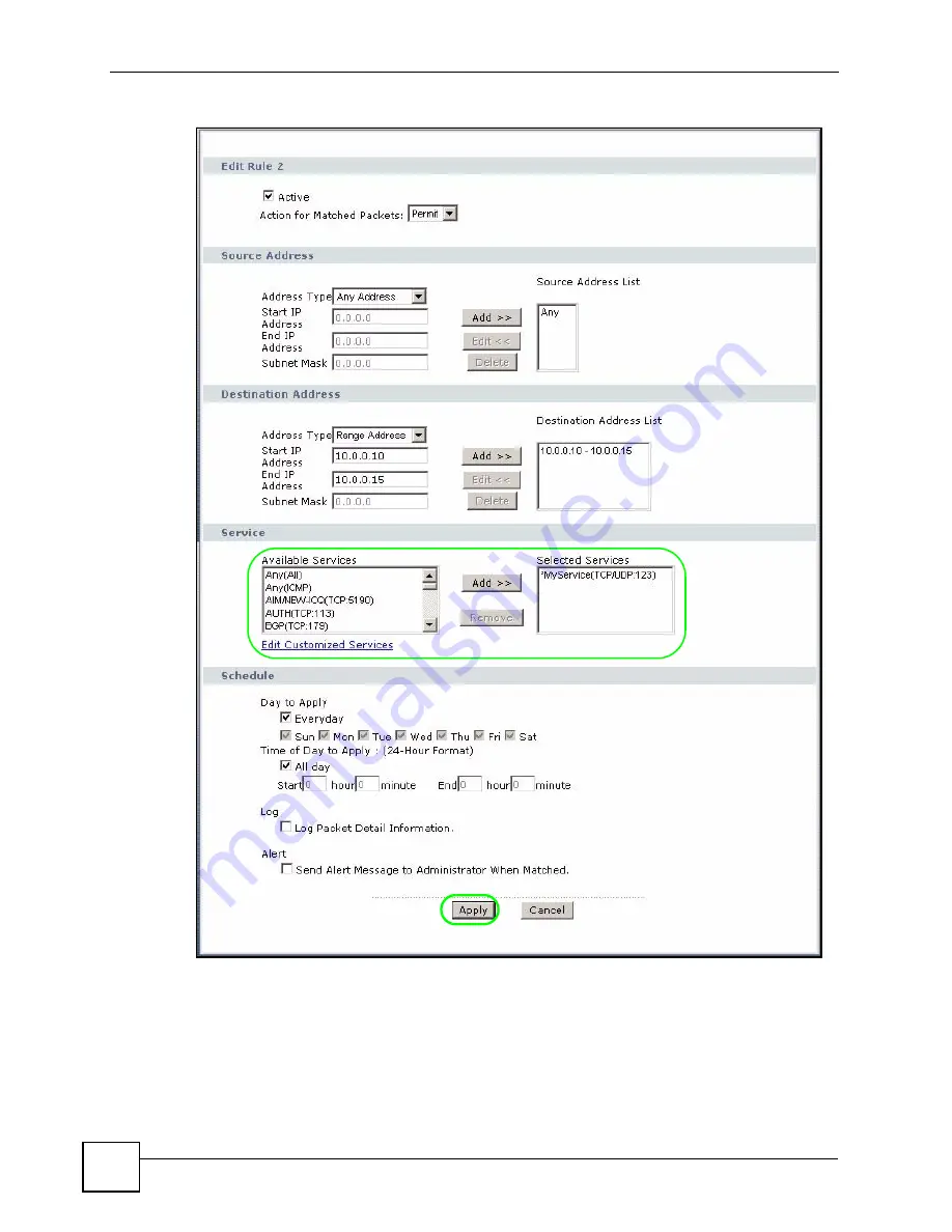 ZyXEL Communications P-660HWP-D1 User Manual Download Page 174