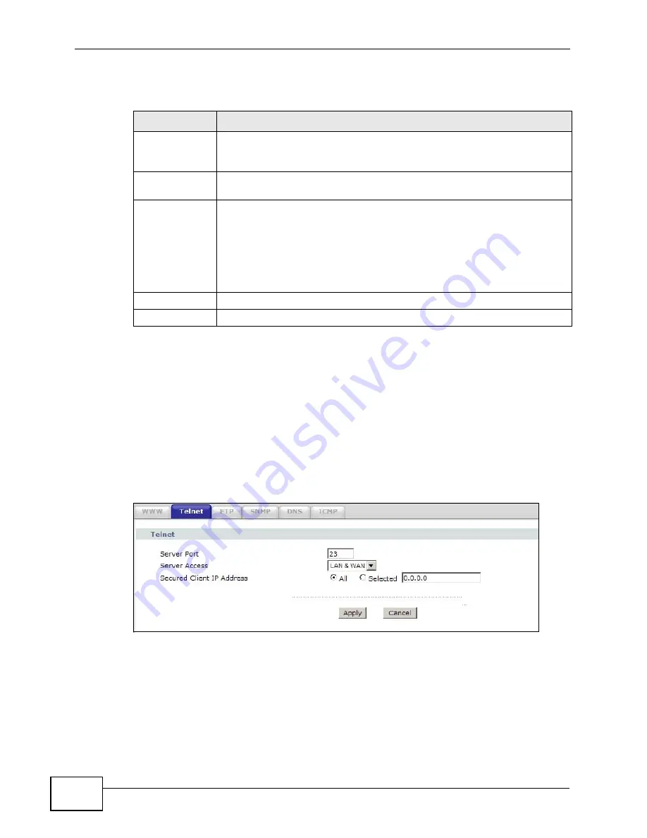 ZyXEL Communications P-660N-T1A User Manual Download Page 180