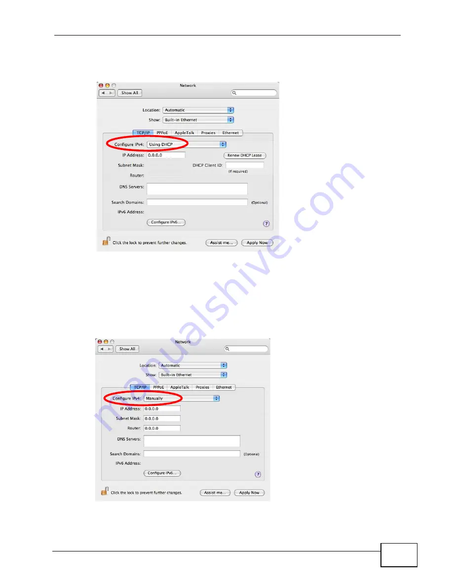 ZyXEL Communications P-660N-T1A User Manual Download Page 255