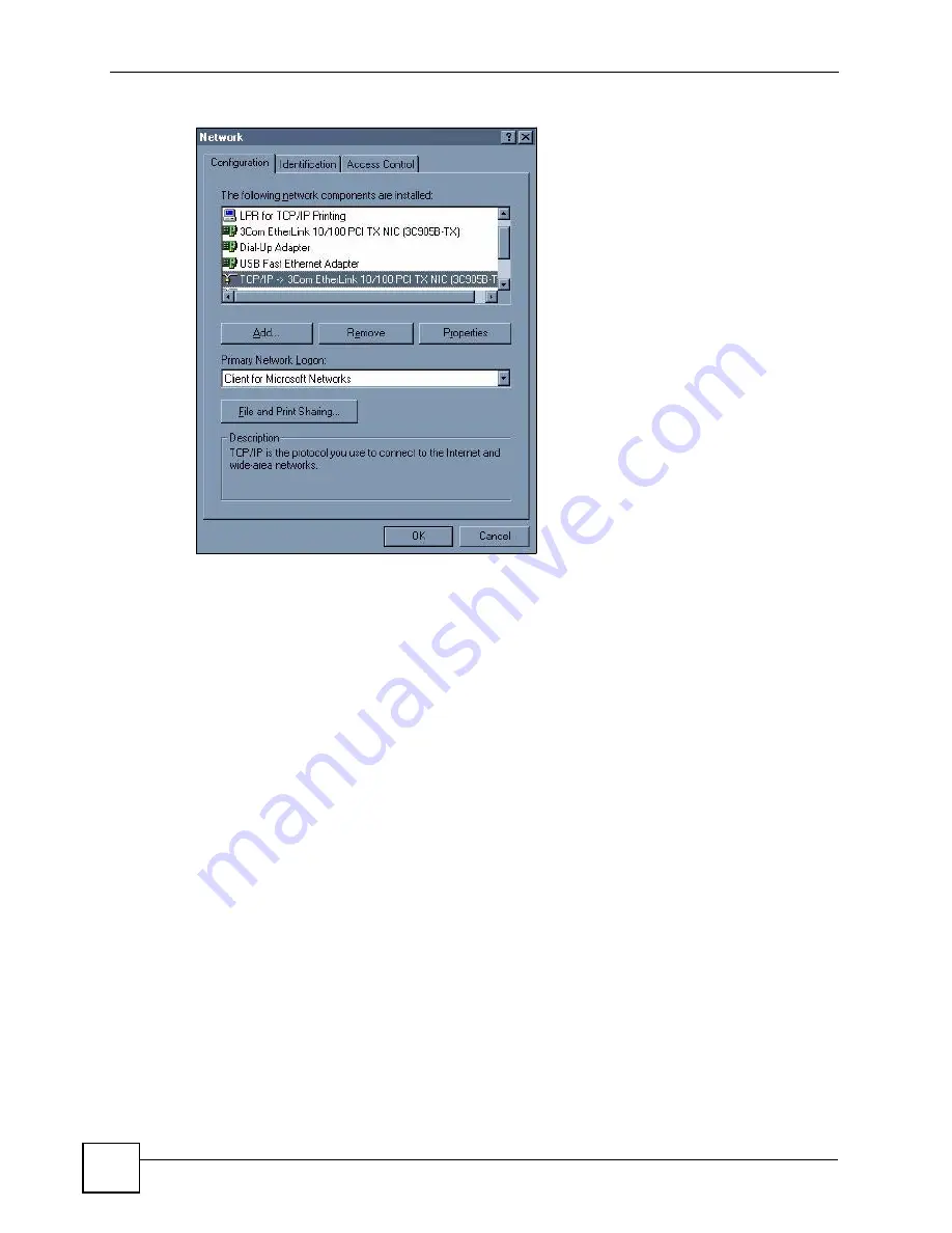 ZyXEL Communications P-660RU-T1 v3 User Manual Download Page 176