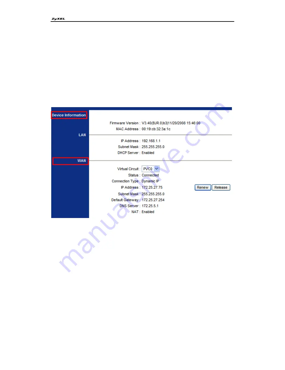 ZyXEL Communications P-660RU-Tx Series Support Notes Download Page 31