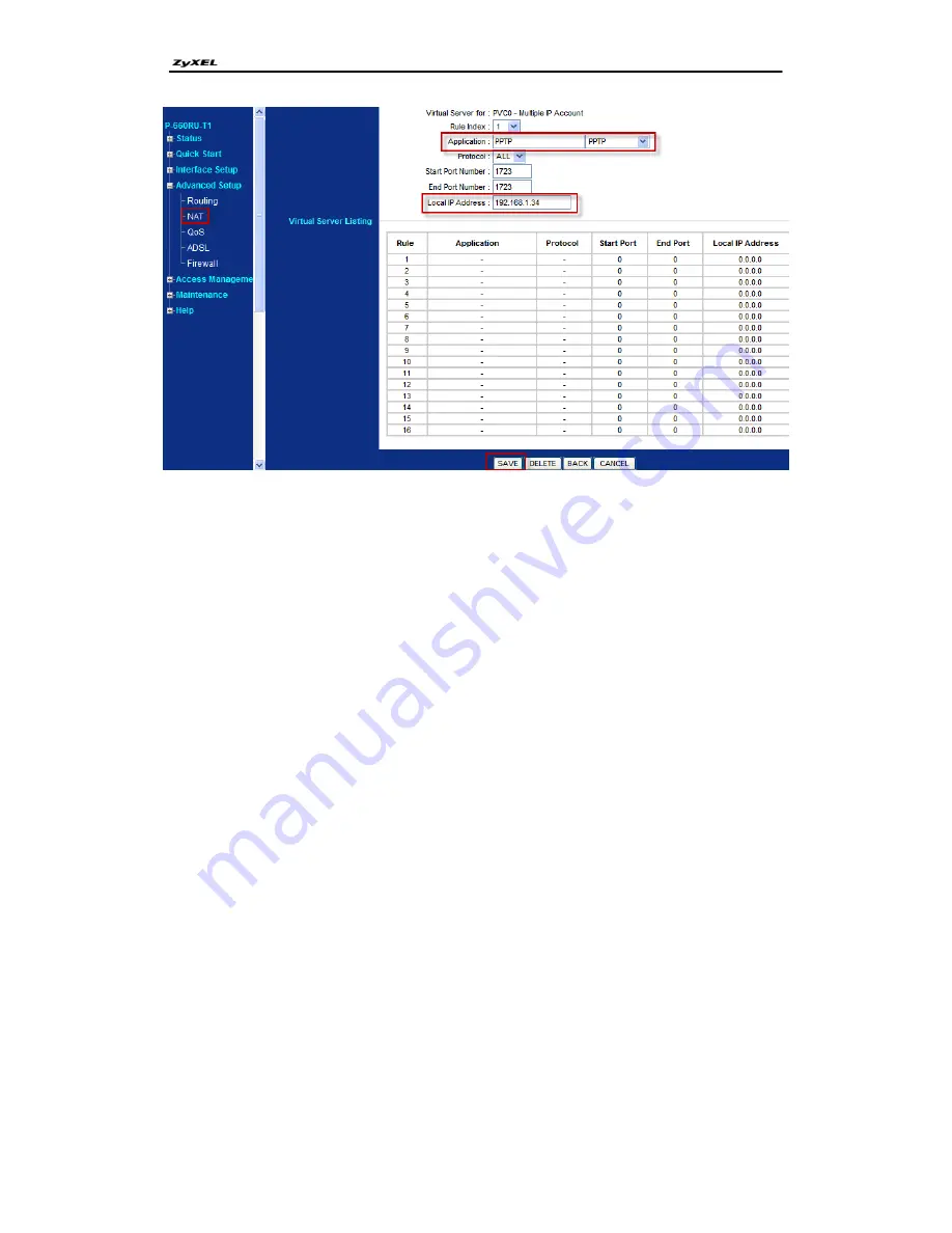 ZyXEL Communications P-660RU-Tx Series Support Notes Download Page 37