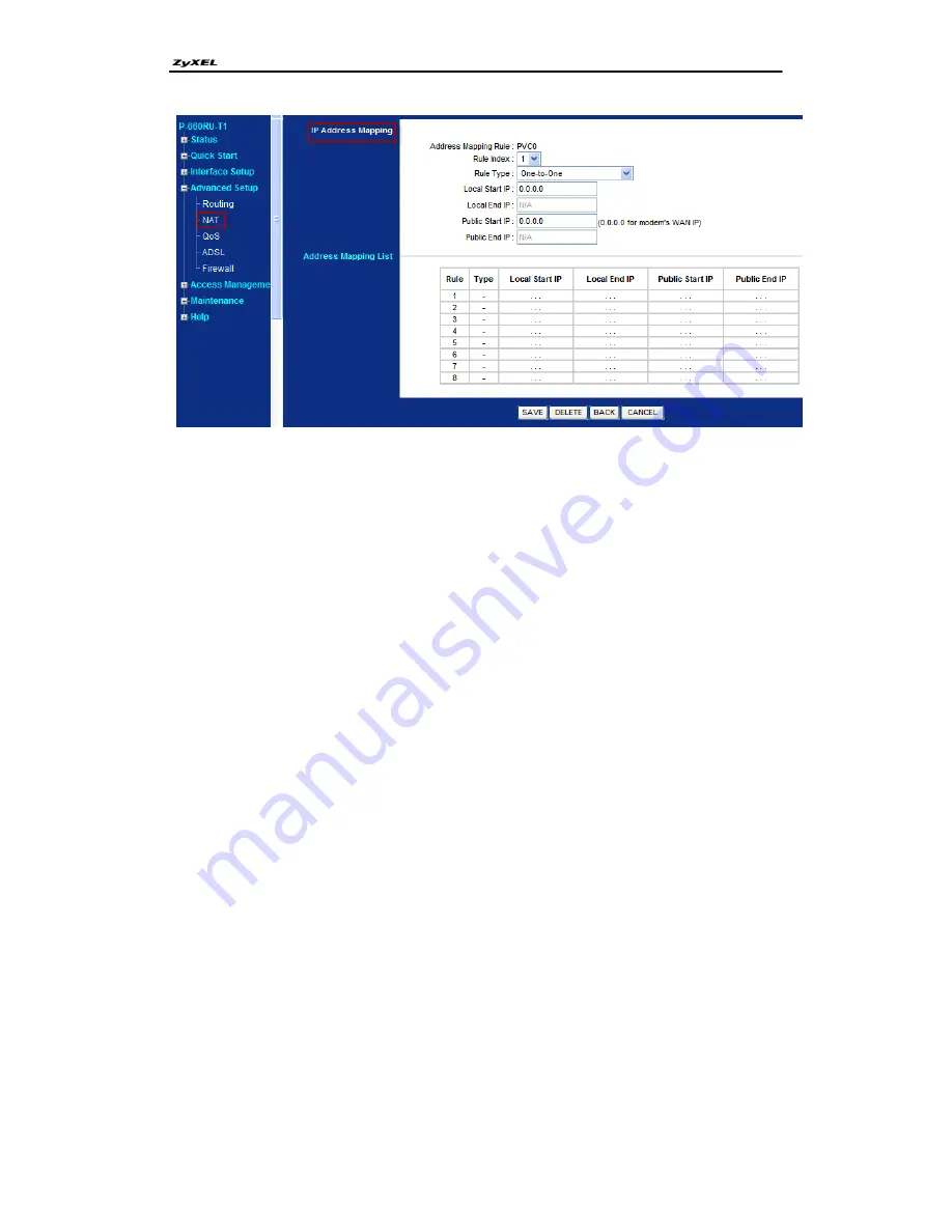 ZyXEL Communications P-660RU-Tx Series Support Notes Download Page 40