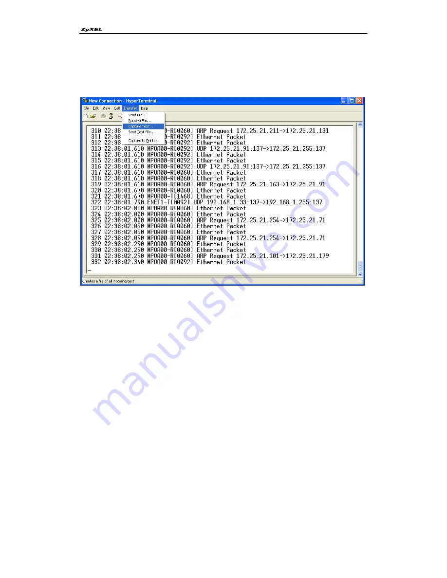 ZyXEL Communications P-660RU-Tx Series Support Notes Download Page 62