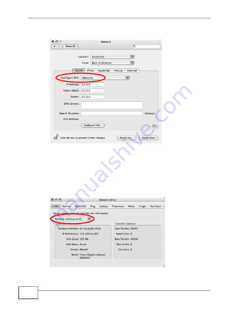 ZyXEL Communications P-661H-61 Manual Download Page 310