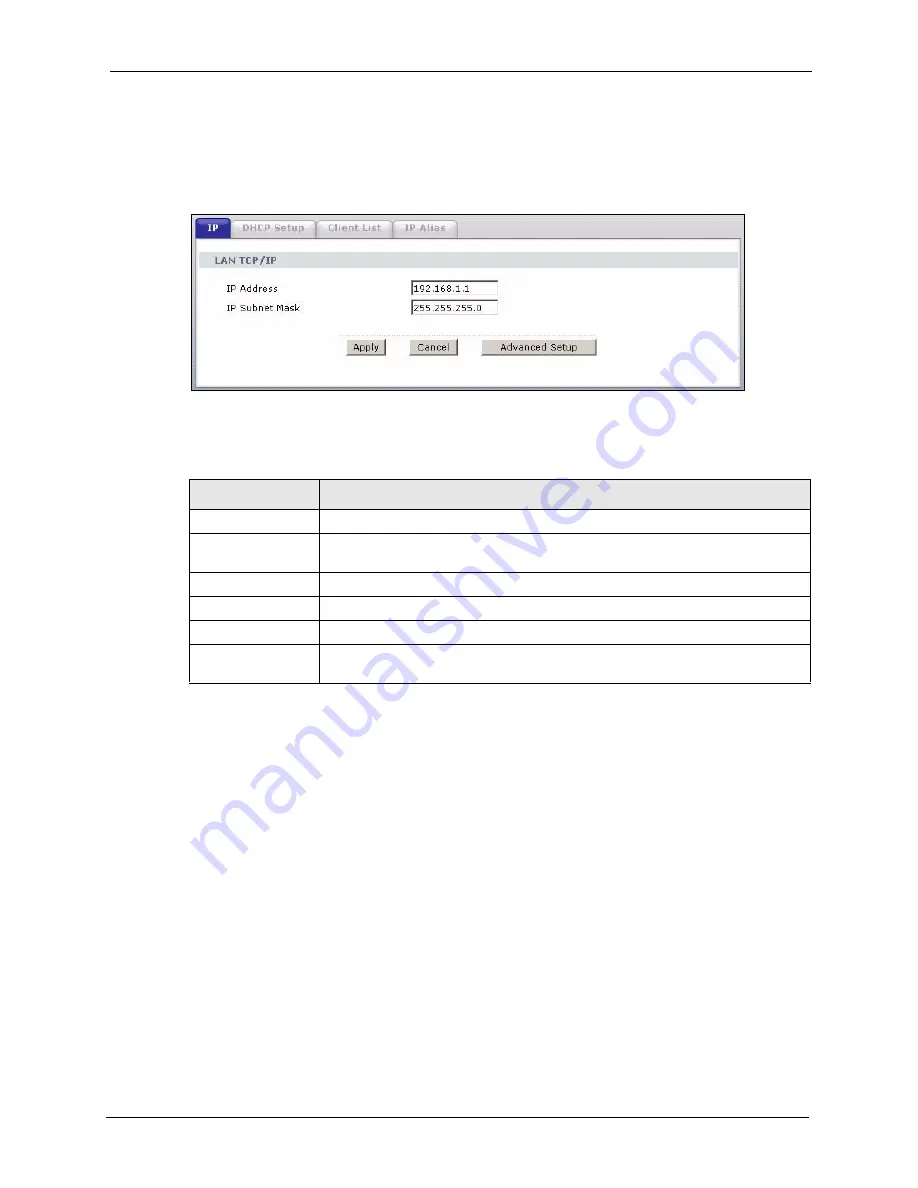 ZyXEL Communications P-661H Series User Manual Download Page 101