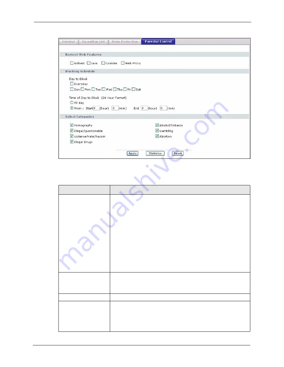 ZyXEL Communications P-661H Series User Manual Download Page 187