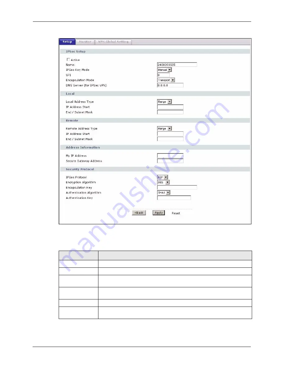 ZyXEL Communications P-661H Series User Manual Download Page 222