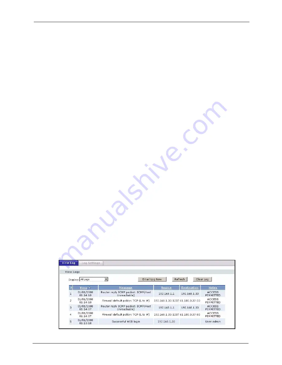 ZyXEL Communications P-661H Series User Manual Download Page 281