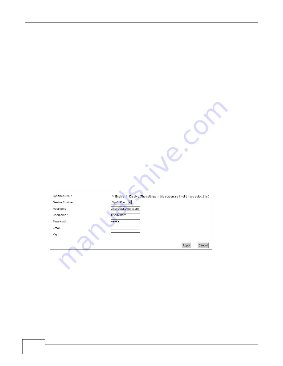 ZyXEL Communications P-873HNU-51B User Manual Download Page 56