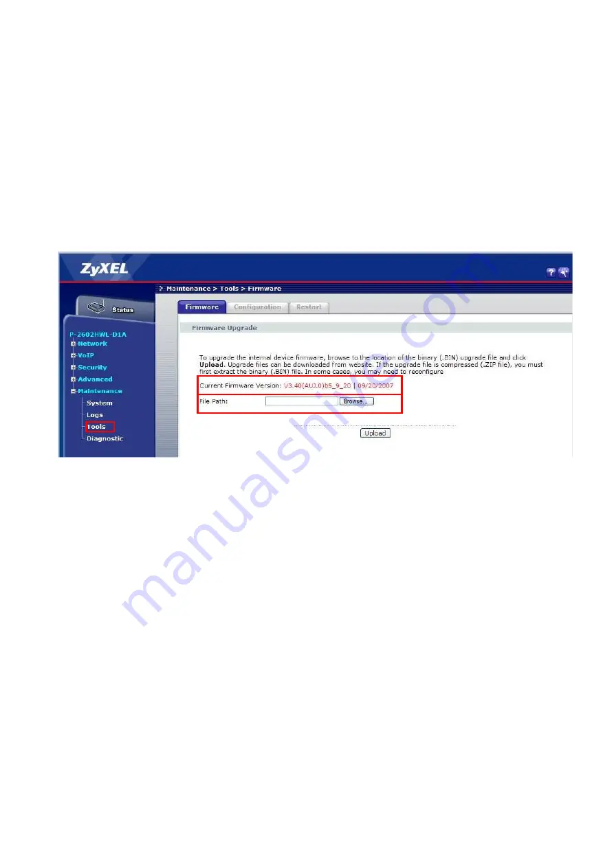 ZyXEL Communications P2602IAD Tutorial Download Page 8