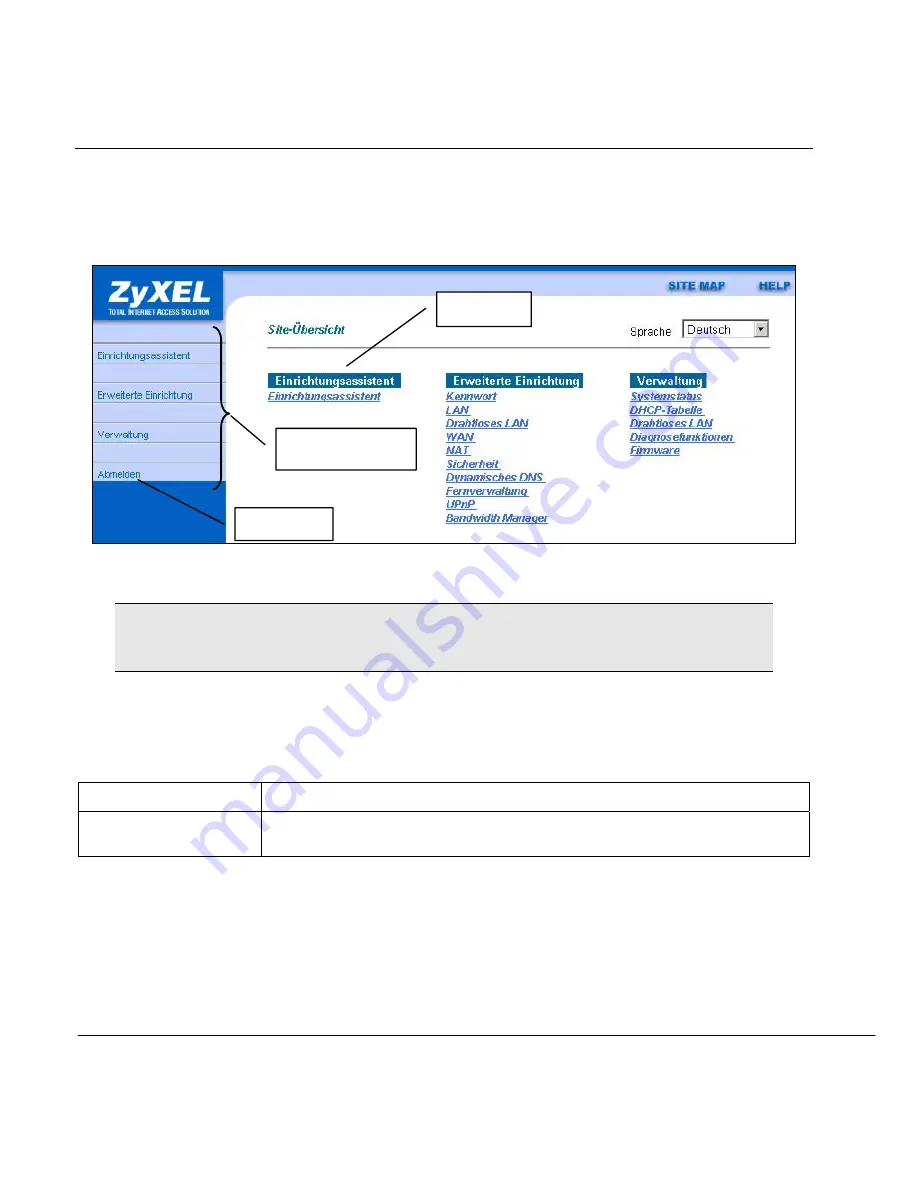 ZyXEL Communications P650HW-DE (German) Kompakthandbuch Download Page 10