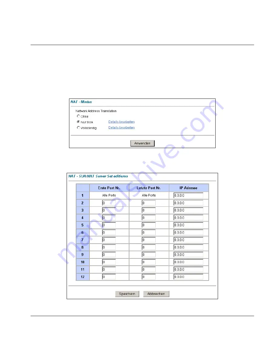 ZyXEL Communications P650HW-DE (German) Kompakthandbuch Download Page 21