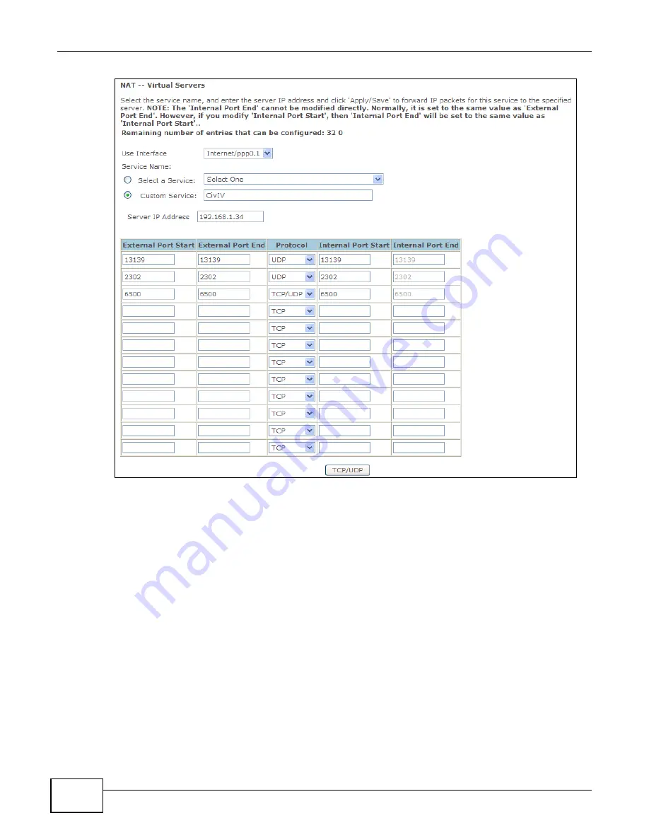 ZyXEL Communications P8802T User Manual Download Page 30