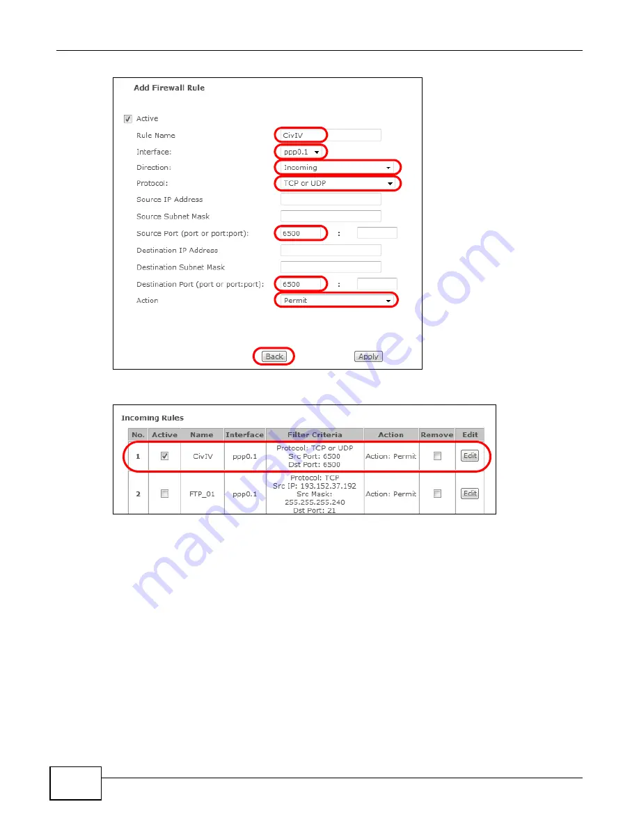 ZyXEL Communications P8802T User Manual Download Page 36