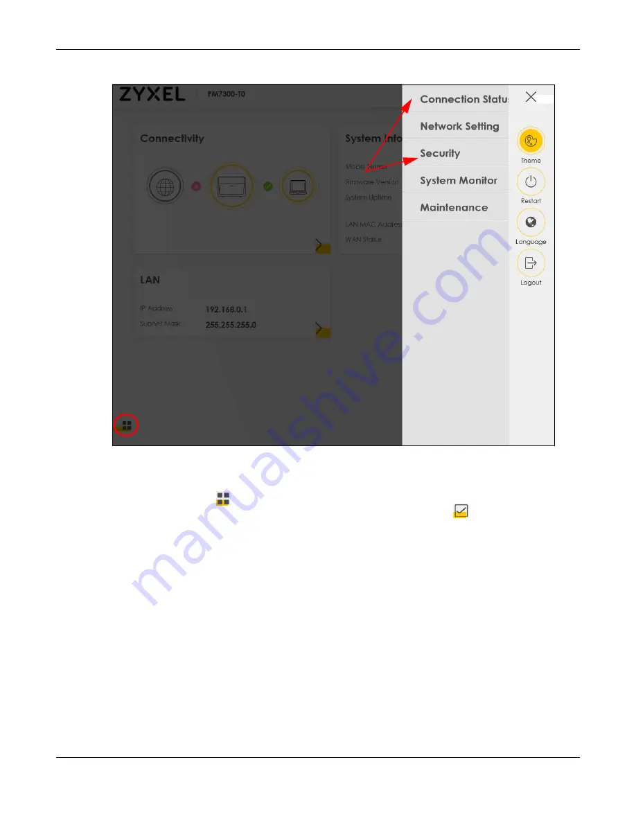 ZyXEL Communications PM7300-T0 Скачать руководство пользователя страница 19